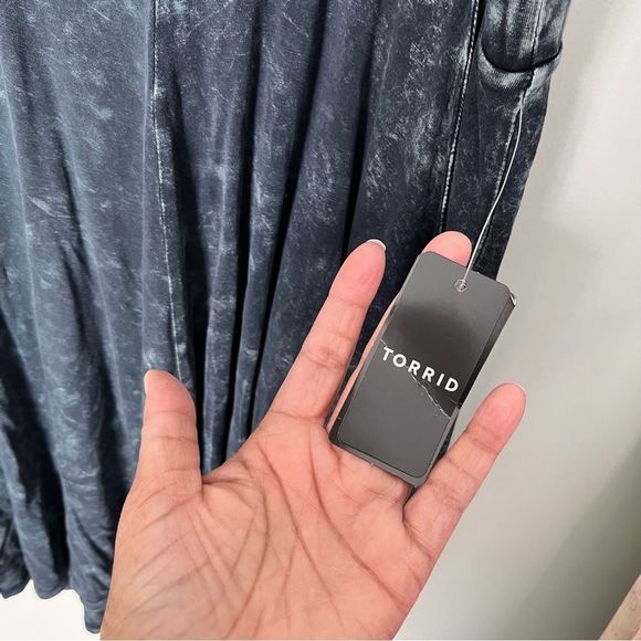 Torrid Super Soft Tiered Circle Skirt NWT Size 3X - Picture 4 of 4